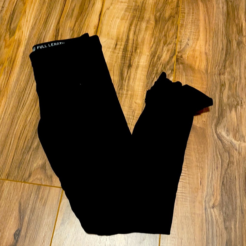 Jcrew full length ruffle leggings